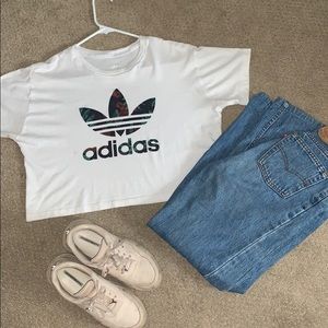 Adidas crop top